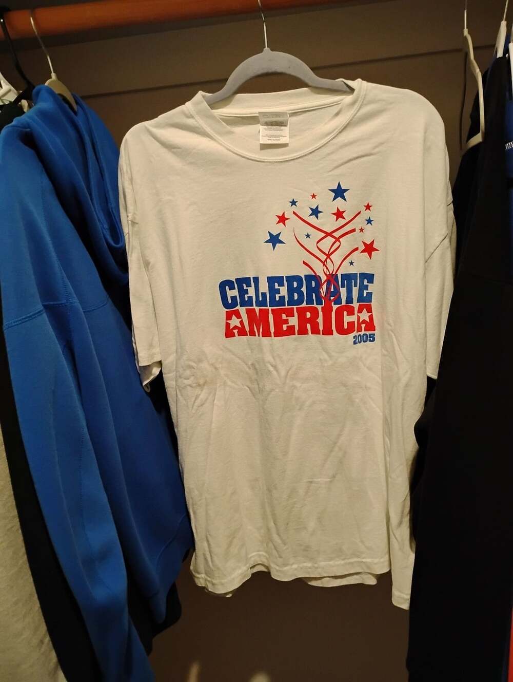 Port and Company Celebrate America 2005 T-Shirt Size XL White